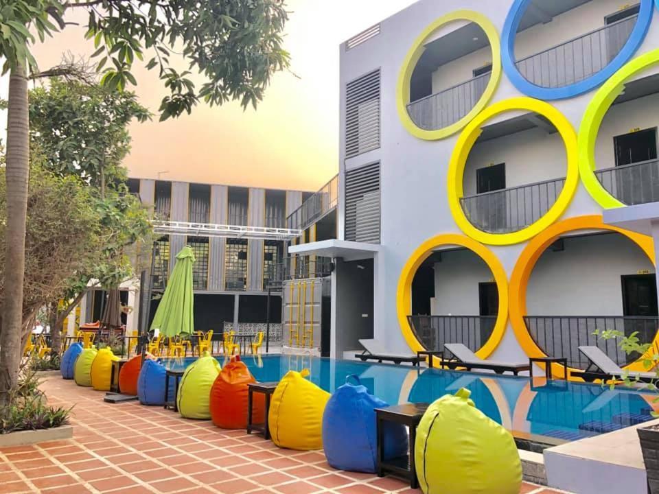 The Flex Hostel Ciudad de Siem Riep Exterior foto