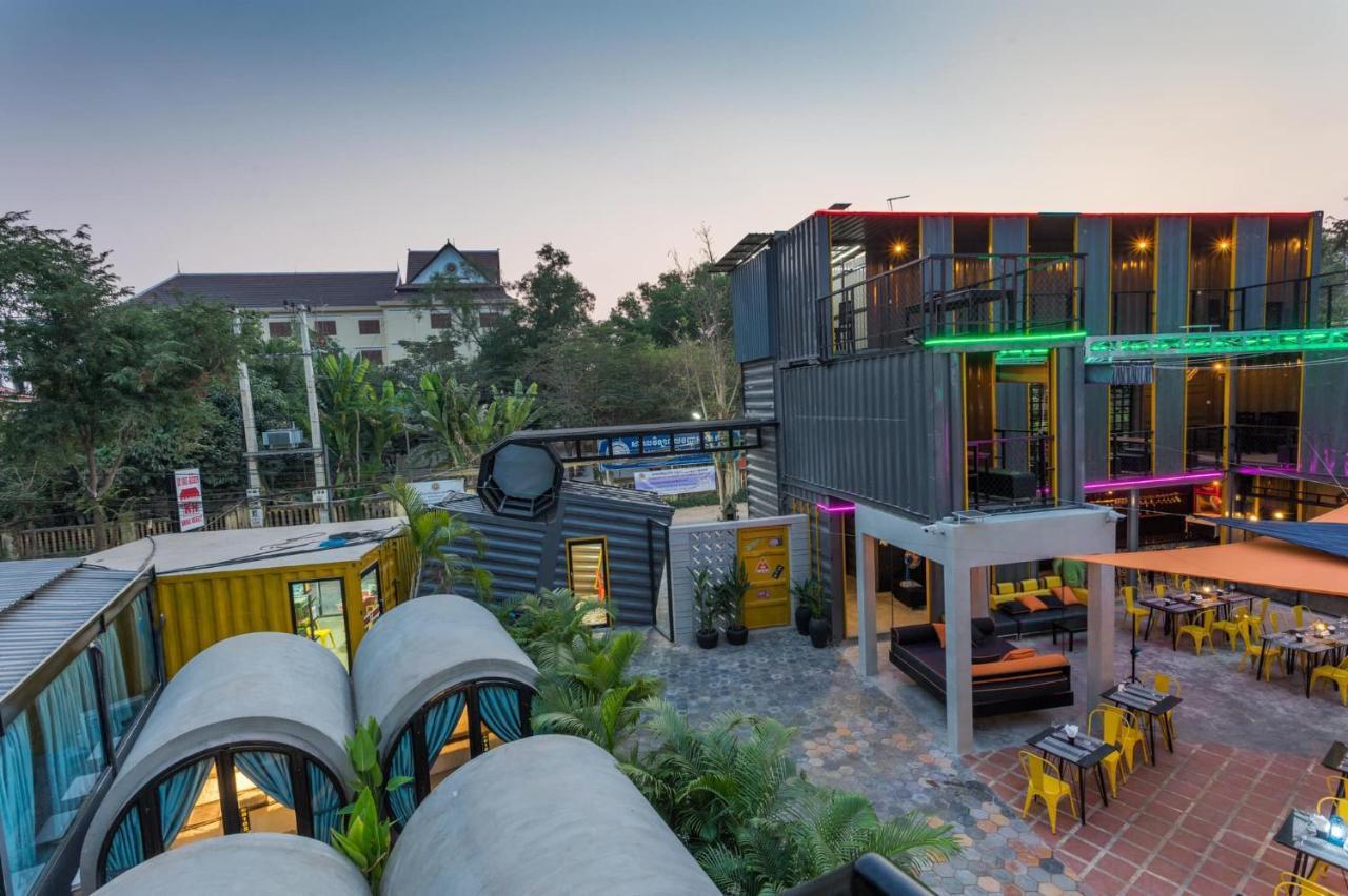 The Flex Hostel Ciudad de Siem Riep Exterior foto